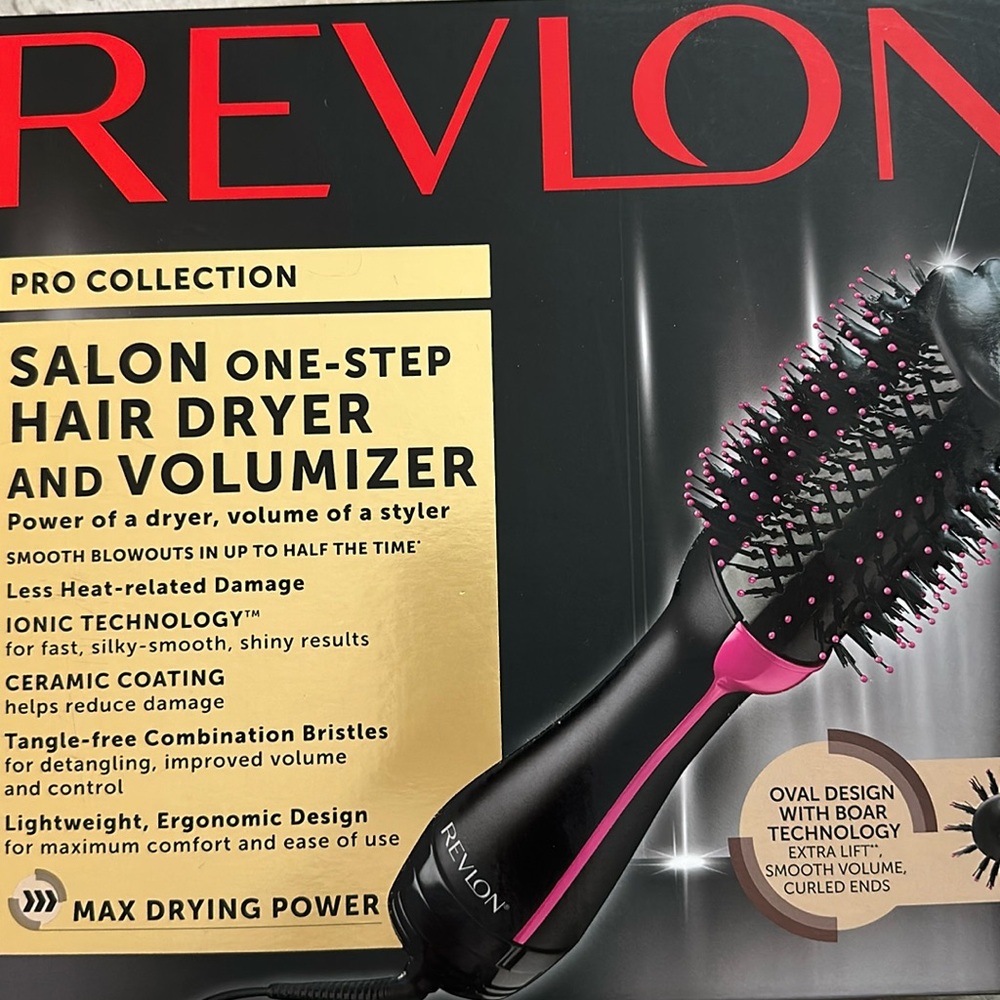 Revlon One-Step Volumizer and Ionic Hair Dryer with Advanced Tourmaline Ionic